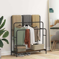 Appendiabiti Rovere fumo 90 x 30 x 100.5 cm Legno multistrato 879943