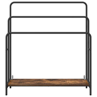 Appendiabiti Rovere fumo 90 x 30 x 100.5 cm Legno multistrato 879943