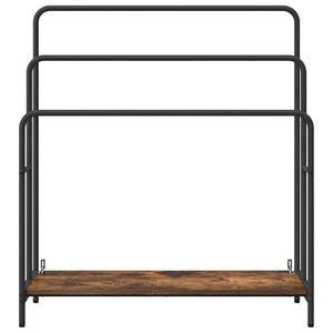 Appendiabiti Rovere fumo 90 x 30 x 100.5 cm Legno multistrato 879943