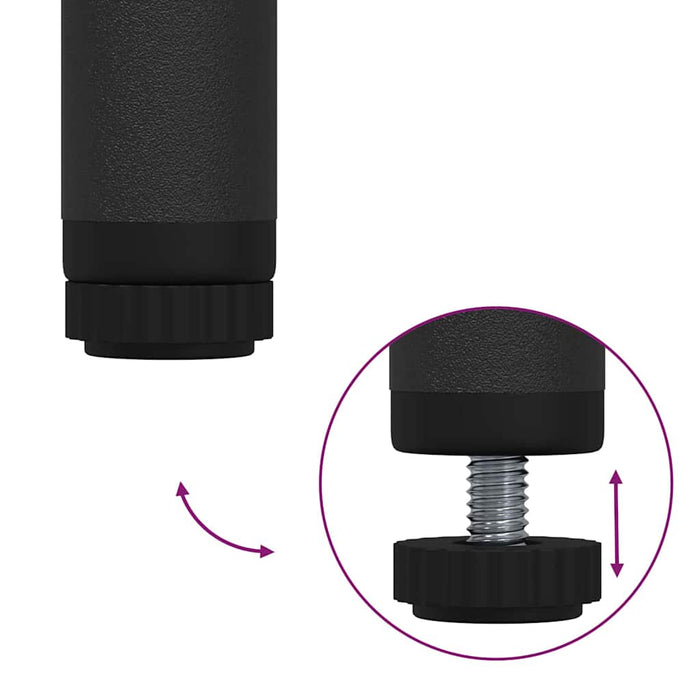 Appendiabiti Rovere fumo 90 x 30 x 100.5 cm Legno multistrato 879943