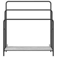 Appendiabiti Grigio sonoma 90 x 30 x 100.5 cm Legno multistrato 879944