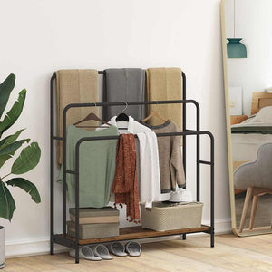 Appendiabiti Legno vecchio 90 x 30 x 100.5 cm Legno multistrato 879945