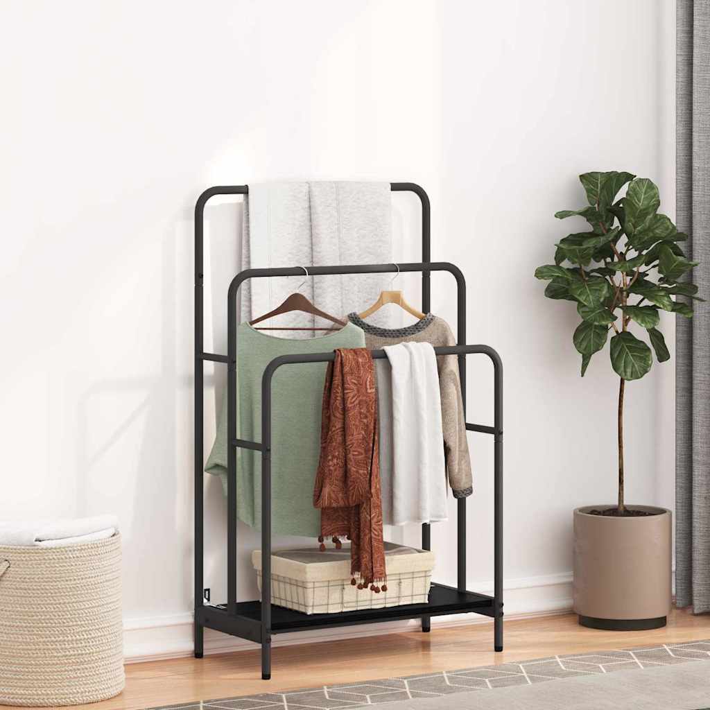 Appendiabiti Rovere nero 60 x 30 x 100.5 cm Legno multistrato 879947