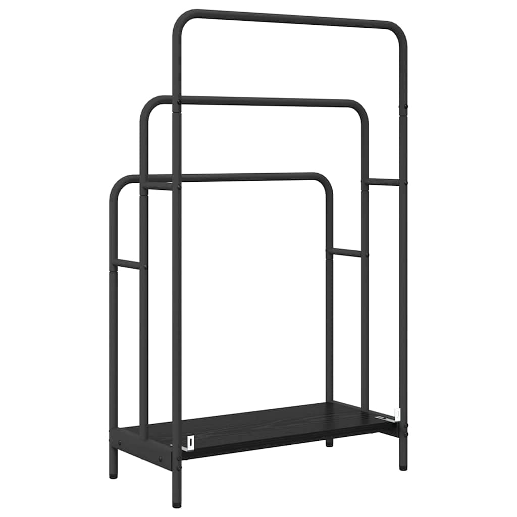 Appendiabiti Rovere nero 60 x 30 x 100.5 cm Legno multistrato 879947