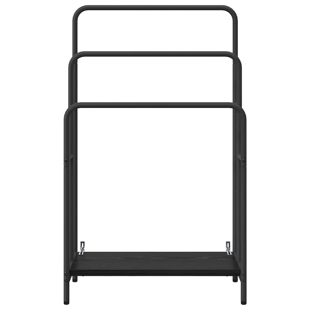 Appendiabiti Rovere nero 60 x 30 x 100.5 cm Legno multistrato 879947