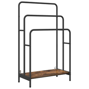 Appendiabiti Rovere fumo 60 x 30 x 100.5 cm Legno multistrato 879949