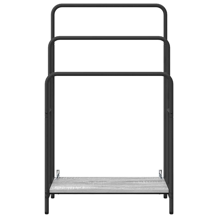 Appendiabiti Grigio sonoma 60 x 30 x 100.5 cm Legno multistrato 879950