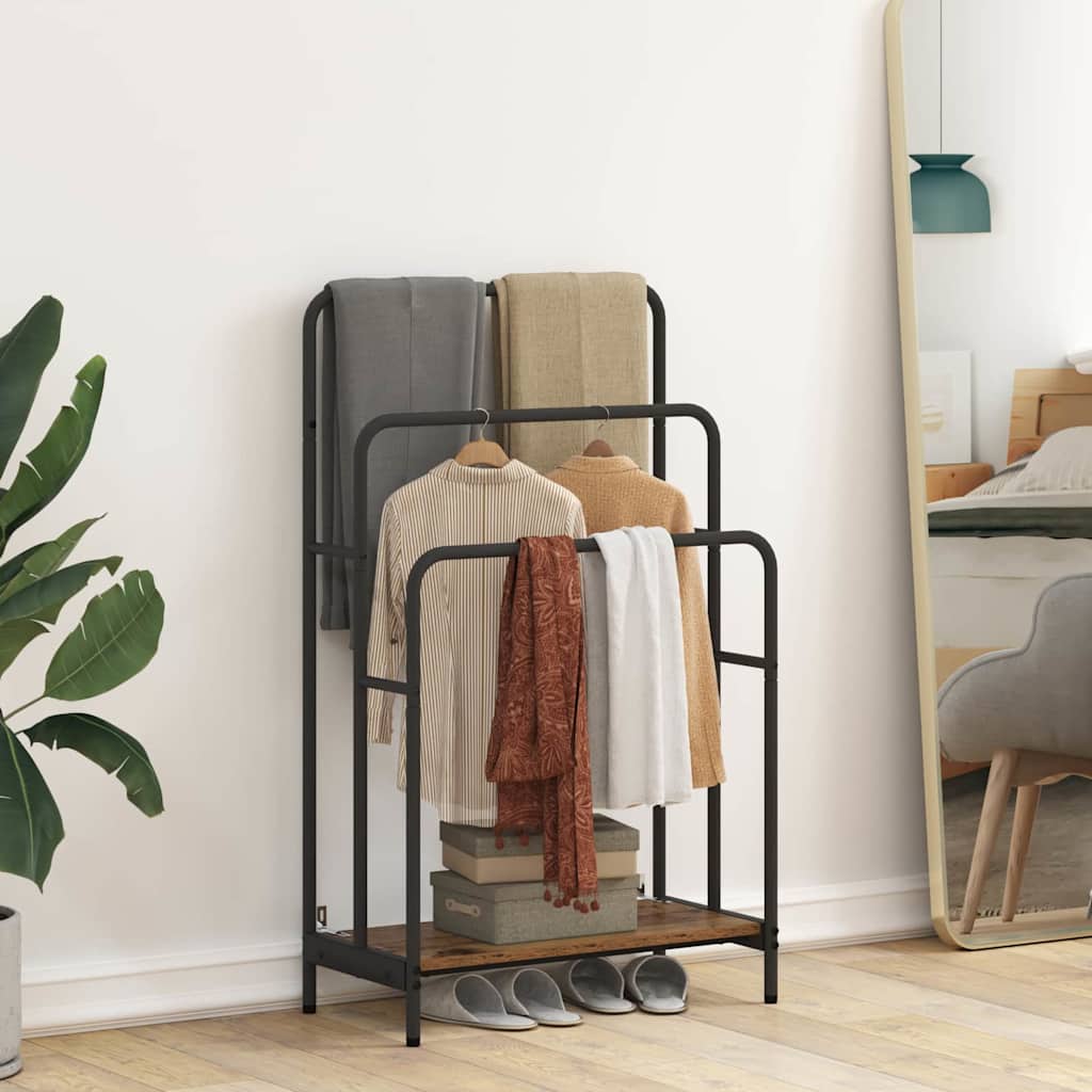 Appendiabiti Legno vecchio 60 x 30 x 100.5 cm Legno multistrato 879951