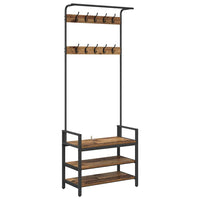 Appendiabiti Legno vecchio 75 x 34 x 184 cm Legno multistrato 879957