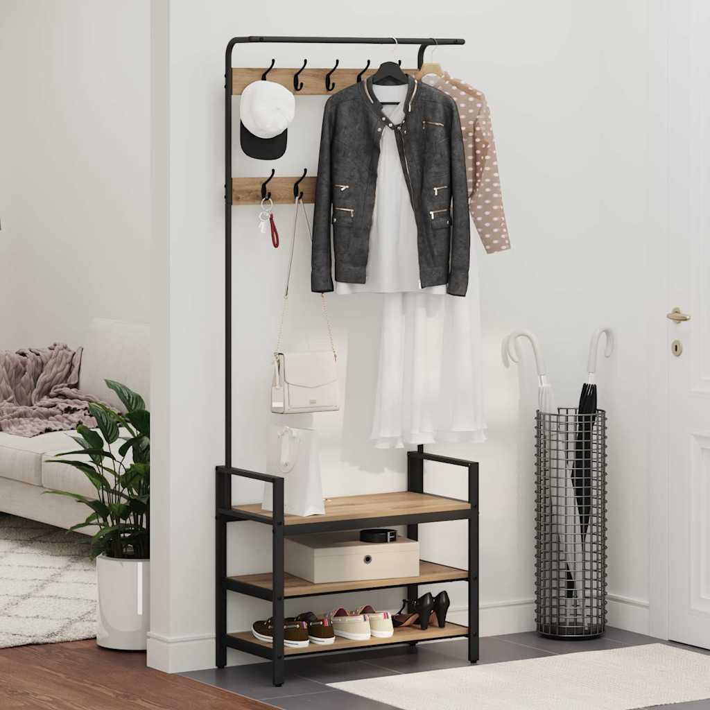 Appendiabiti Altro rovere artigianale 75 x 34 x 184 cm 879958