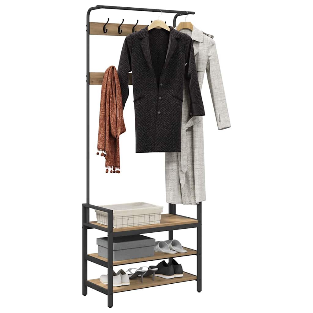 Appendiabiti Altro rovere artigianale 75 x 34 x 184 cm 879958