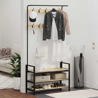 Appendiabiti rovere sonoma 95 x 34 x 184 cm Legno multistrato 879960