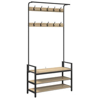 Appendiabiti rovere sonoma 95 x 34 x 184 cm Legno multistrato 879960