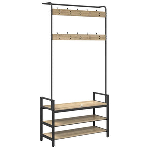 Appendiabiti rovere sonoma 95 x 34 x 184 cm Legno multistrato 879960