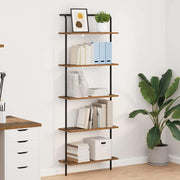 Libreria-Scaffale per Libri-Mobile di Stoccaggio Legno vecchio 60 x 24 x 168 cm Legno multistrato