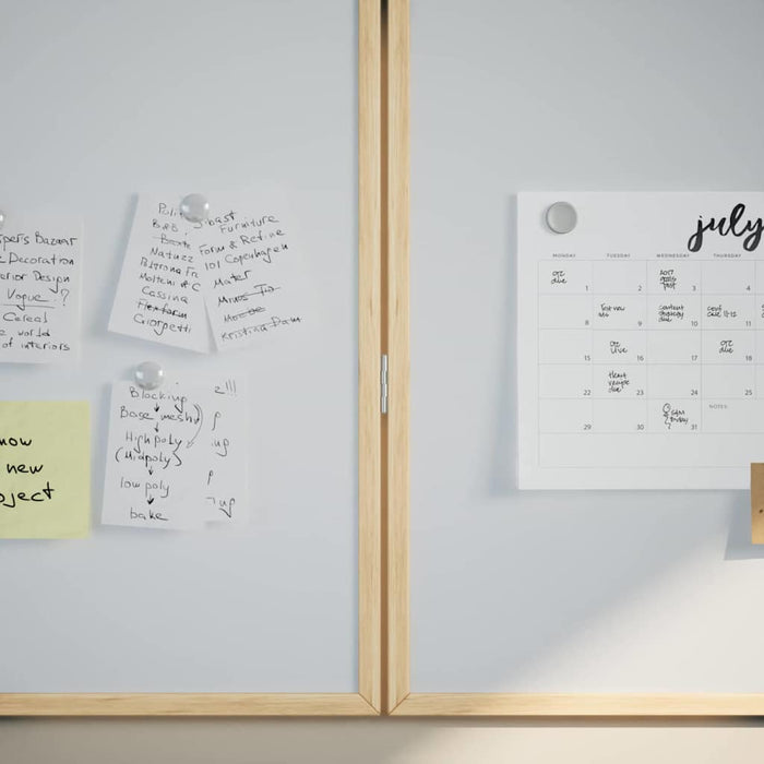 Lavagna bianca magnetica Bianco 80 x 1.4 x 80 cm 42015926