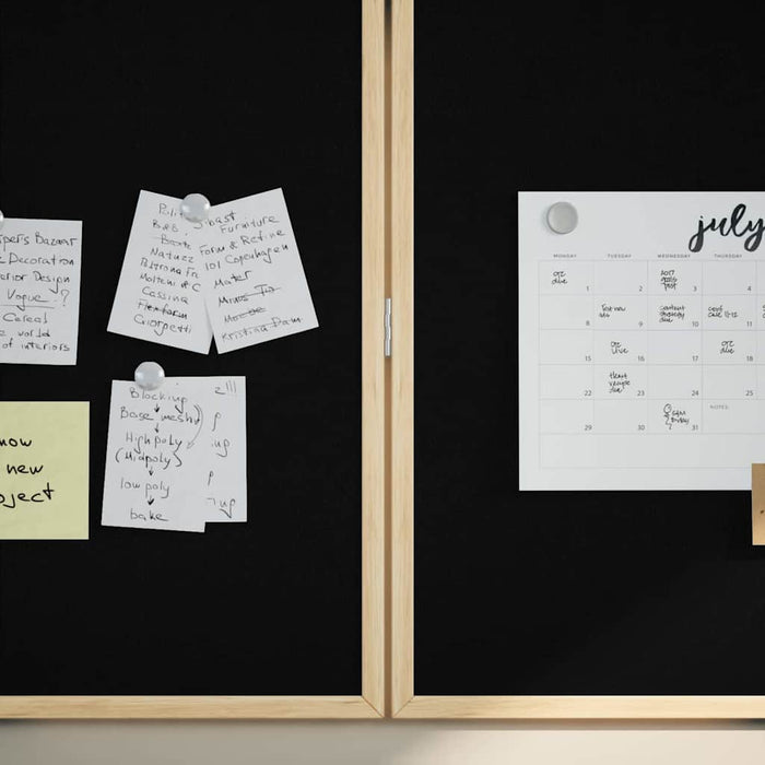 Chalkboard: Lavagna a gessetto Nero 100 x 1.4 x 100 cm 42015929