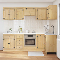 Armadietto con cassetto con porta 10 pcs Miele Pino massello 3392648