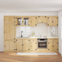 Armadietto con cassetto con porta 9 pcs Miele Pino massello 3392650