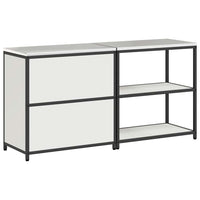 vidaXL Set di Stoccaggio per Cucina 2 pcs Bianco 180 x 50 x 92 cm