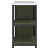 vidaXL Set di Stoccaggio per Cucina 2 pcs Verde oliva 180 x 50 x 92 cm