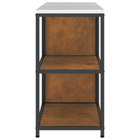 vidaXL Set di Stoccaggio per Cucina 2 pcs Ruggine 180 x 50 x 92 cm