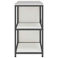 vidaXL Set di Stoccaggio per Cucina 2 pcs Bianco 150 x 50 x 92 cm