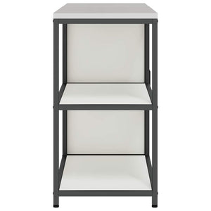 vidaXL Set di Stoccaggio per Cucina 2 pcs Bianco 150 x 50 x 92 cm