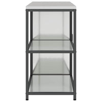 vidaXL Set di Stoccaggio per Cucina 2 pcs Argento 150 x 50 x 92 cm