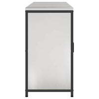 vidaXL Set di Stoccaggio per Cucina 3 pcs Argento 210 x 50 x 92 cm