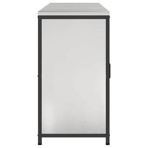 vidaXL Set di Stoccaggio per Cucina 3 pcs Argento 240 x 50 x 92 cm