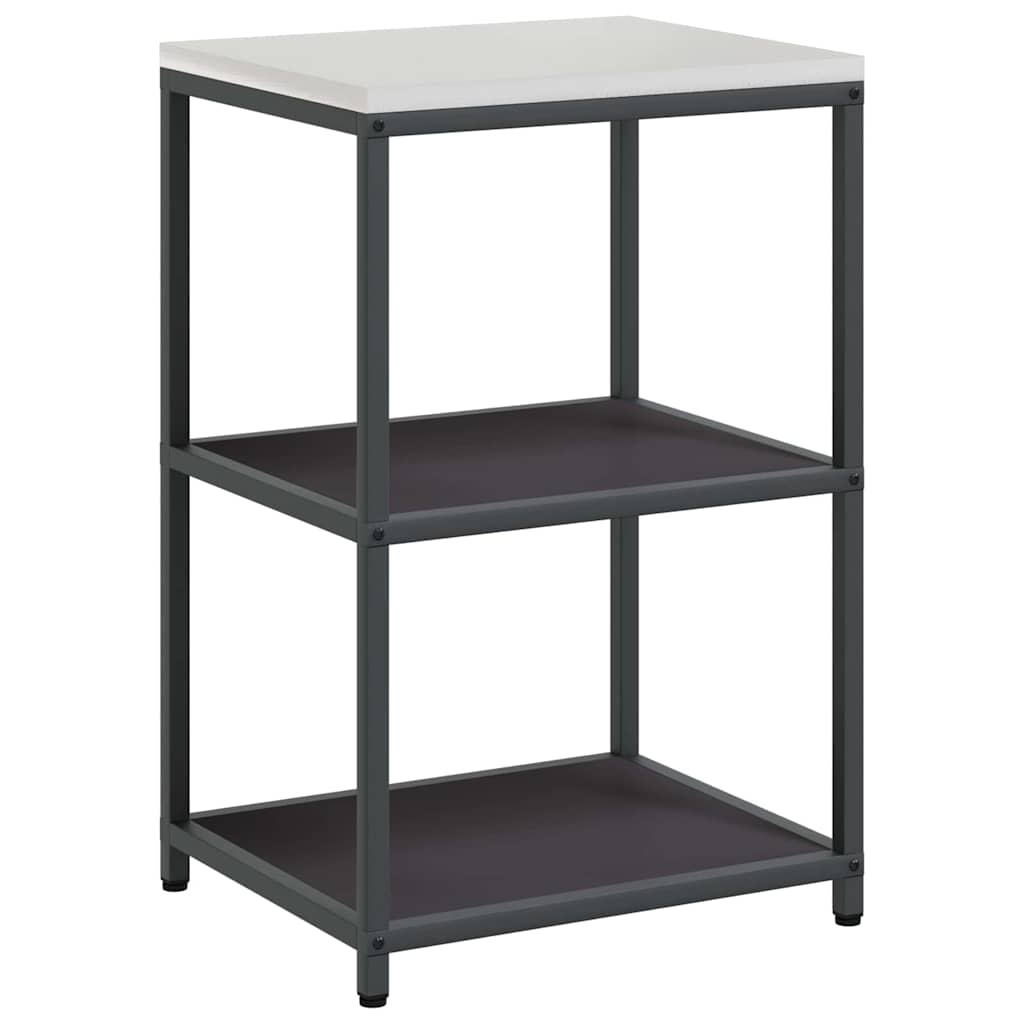 Set di Stoccaggio per Cucina con lo scaffale 2 pz-Armadietto Cucina-Armadietto Cucina Nero 122614