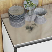 Set di Stoccaggio per Cucina con lo scaffale 2 pz-Armadietto Cucina-Armadietto Cucina Bianco 316043