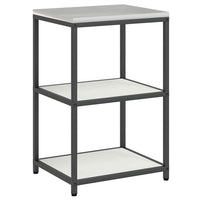 vidaXL Set di Stoccaggio per Cucina 2 pcs Bianco 120 x 50 x 92 cm