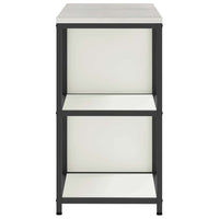 vidaXL Set di Stoccaggio per Cucina 2 pcs Bianco 120 x 50 x 92 cm