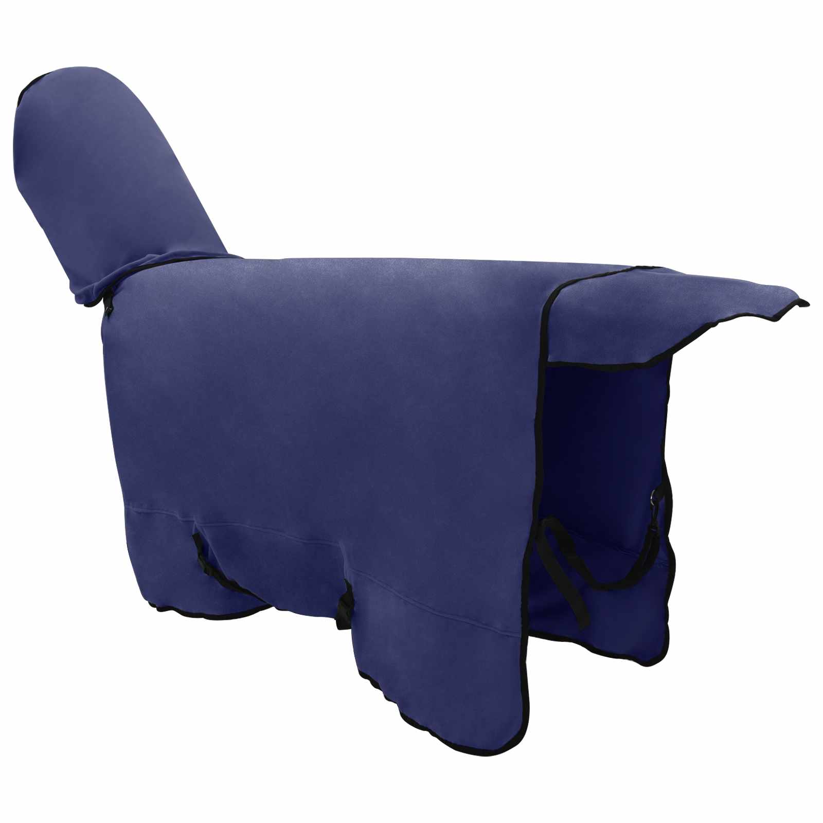 Coperta per Cavalli Blu navy Poliestere 42013322