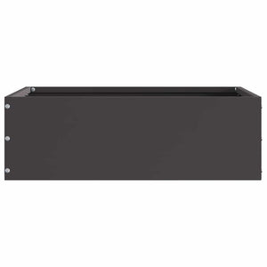 Bordura per Prato Nero 40 x 40 x 13 cm Acciaio 874702