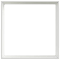 Bordura per Prato 6 pcs Bianco 50 x 50 x 13 cm Acciaio 874719