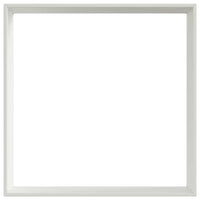 Bordura per Prato Bianco 60 x 60 x 13 cm Acciaio 874732