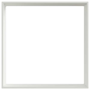 Bordura per Prato Bianco 60 x 60 x 13 cm Acciaio 874732