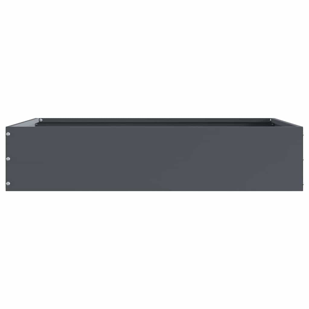 Bordura per Prato 6 pcs Antracite 60 x 60 x 13 cm Acciaio 874735