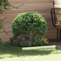 Bordura per Prato Argento 60 x 60 x 13 cm Acciaio inossidabile 874738