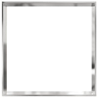 Bordura per Prato Argento 60 x 60 x 13 cm Acciaio inossidabile 874738