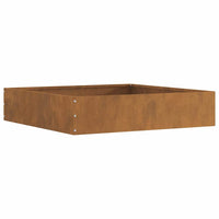 Bordura per Prato 6 pcs Ruggine 60 x 60 x 13 cm 874743