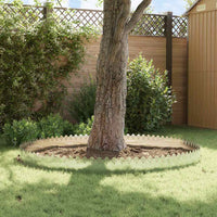 Bordure per prato 10 pcs Argento 103 x 0,05 x 22 cm 874756