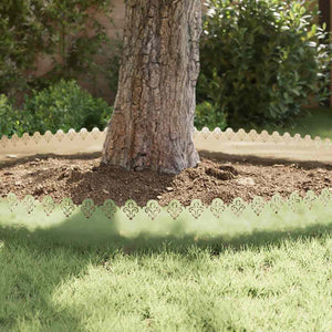 Bordure per prato 30 pcs Argento 103 x 0,05 x 22 cm 874758