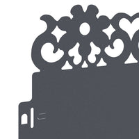 Bordure per prato 20 pcs Antracite 103 x 0,05 x 22 cm Acciaio 874772