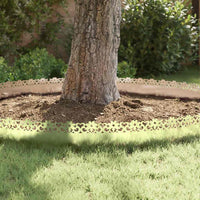 Bordure per prato 10 pcs Argento 103 x 0,05 x 22 cm 874777