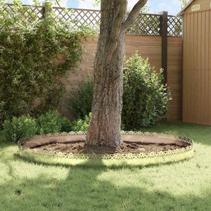 Bordure per prato 10 pcs Argento 103 x 0,05 x 22 cm 874777