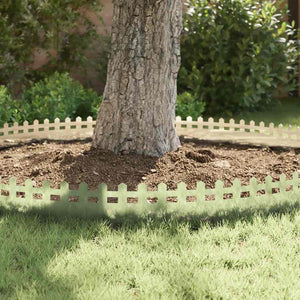 Bordure per prato 20 pcs Argento 103 x 0,05 x 22 cm 874802